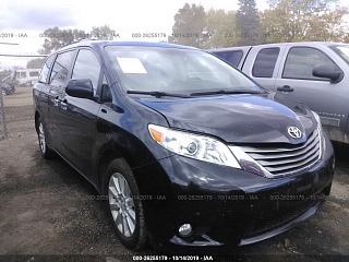 TOYOTA SIENNA XLE/LIMITED, 2015