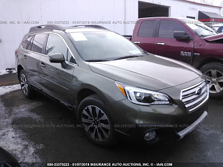 4SUBARU OUTBACK 2.5I LIMITED 2016