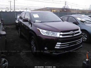   TOYOTA HIGHLANDER, 2019