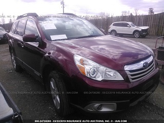 SUBARU OUTBACK 2.5I PREMIUM, 2012